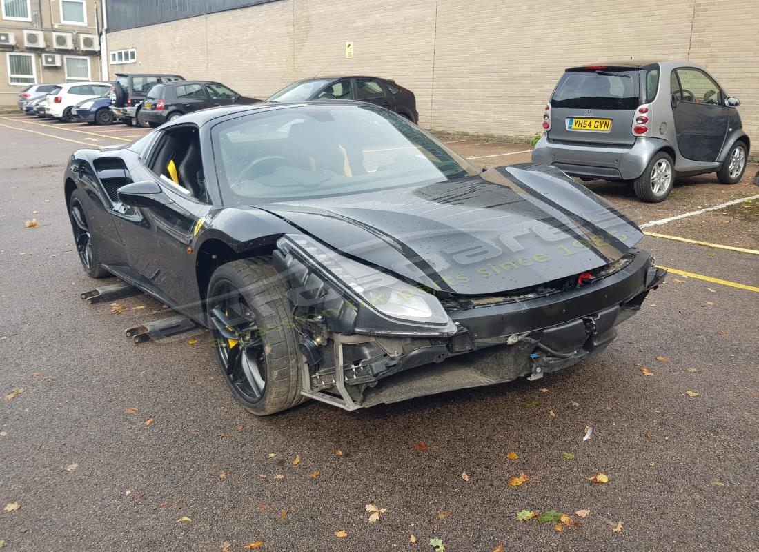 ferrari 488 spider (rhd) con 2,916 miles, in preparazione per lo smantellamento di #7