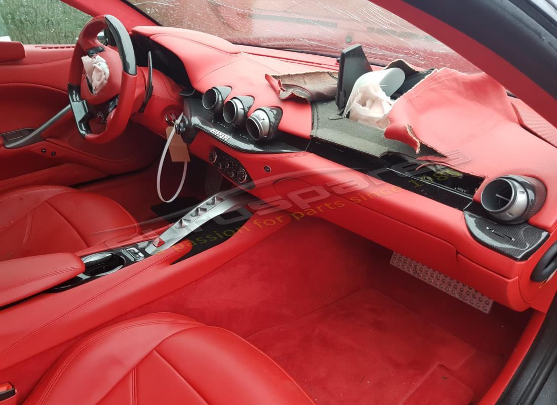 ferrari f12 berlinetta (europe) con 6,608 chilometri, in preparazione per lo smantellamento #12