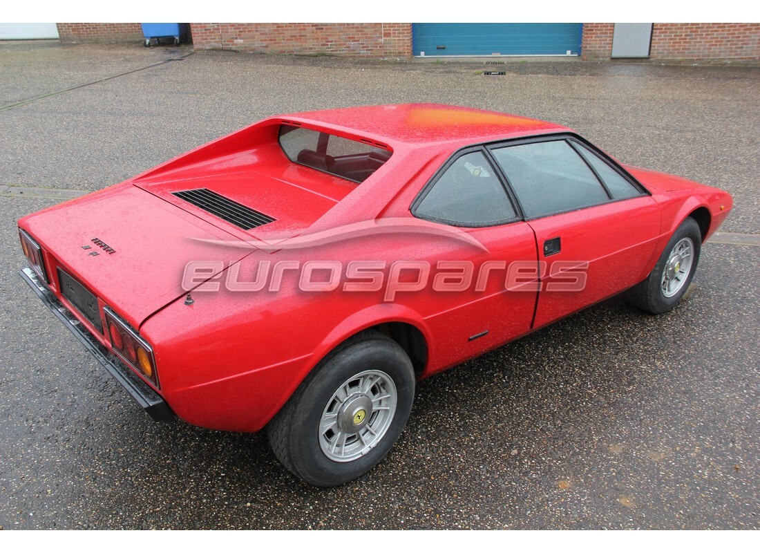 ferrari 308 gt4 dino (1976) con 4,173 chilometri, in preparazione per lo smantellamento #4