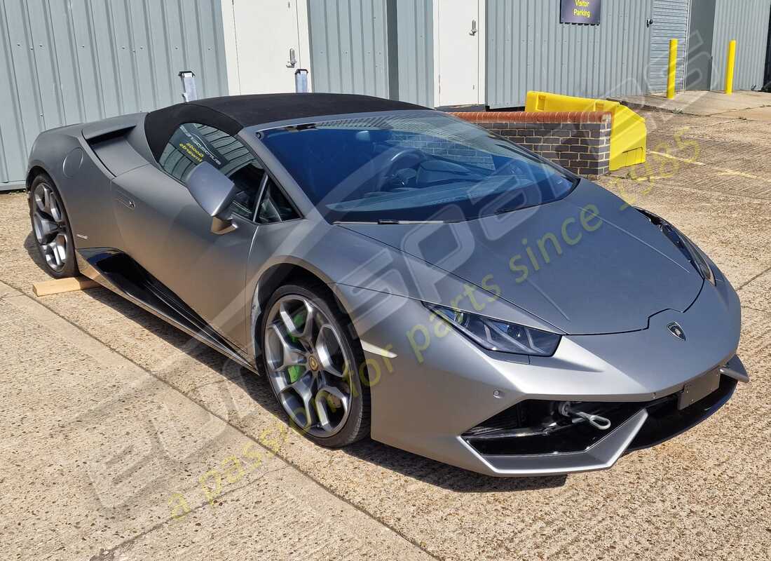 lamborghini 2017 (lp610-4 spyder) con 21,701 chilometri, in preparazione per lo smantellamento #7