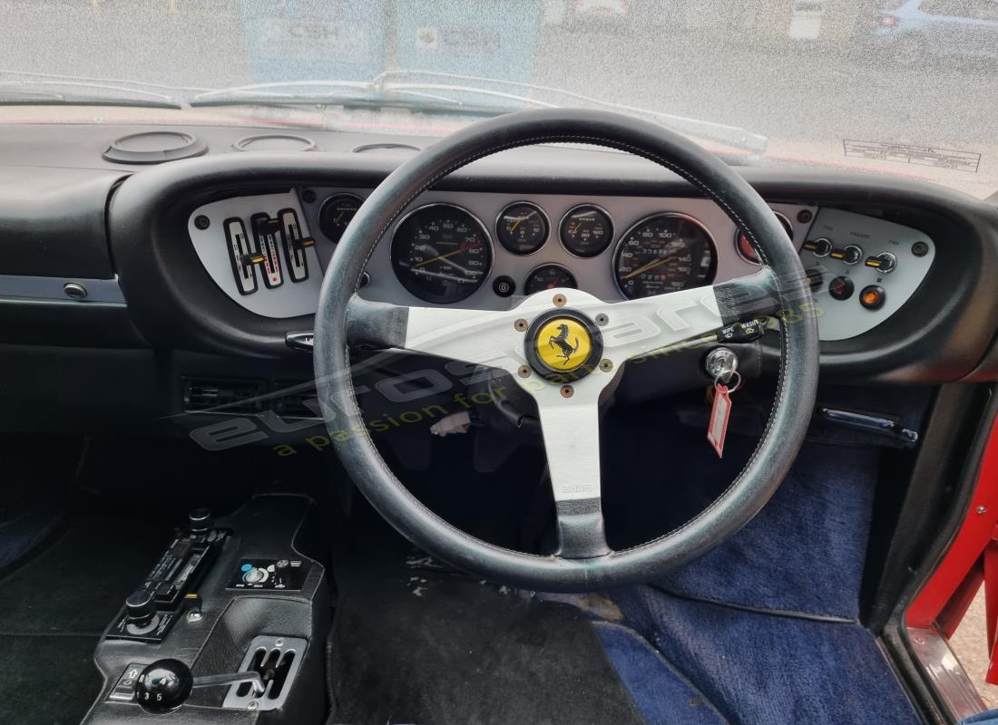 ferrari 308 gt4 dino (1979) con 33,479 miles, in preparazione per lo smantellamento di #19