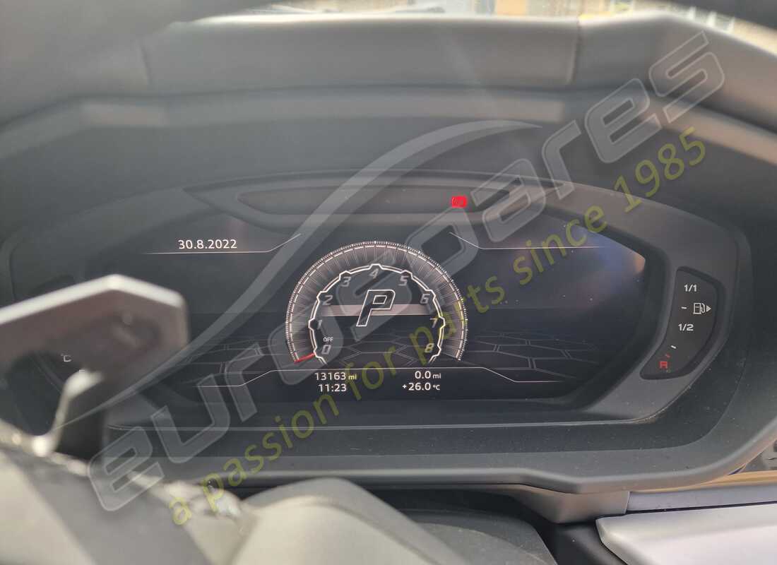 lamborghini urus (2020) con 13,163 miles, in preparazione per lo smantellamento di #17