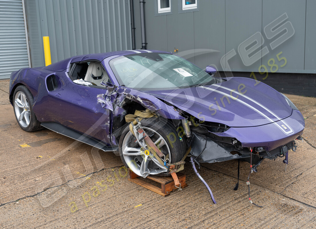 ferrari 296 gts con tbc, in preparazione per lo smantellamento #7