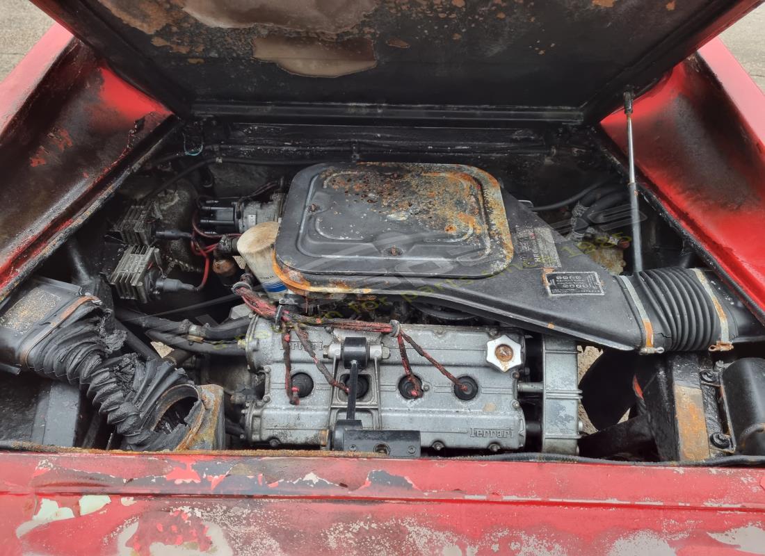ferrari 308 gt4 dino (1979) con 33,479 miles, in preparazione per lo smantellamento di #14