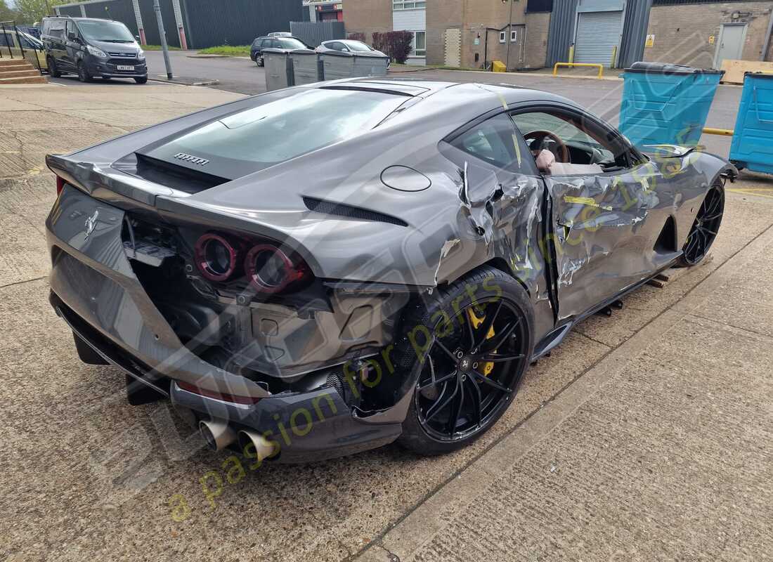 ferrari 812 superfast (rhd) con 4,073 miles, in preparazione per lo smantellamento di #5
