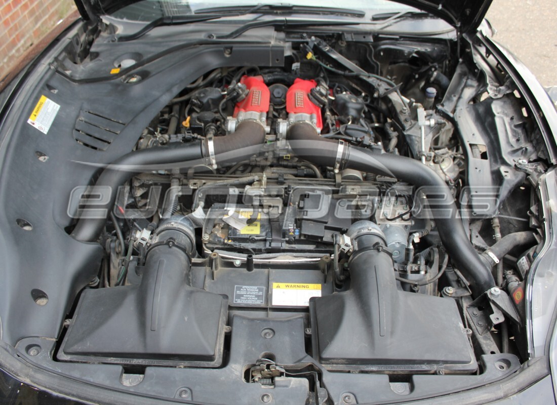 ferrari california t (europe) con 6,000 miles, in preparazione per lo smantellamento di #8