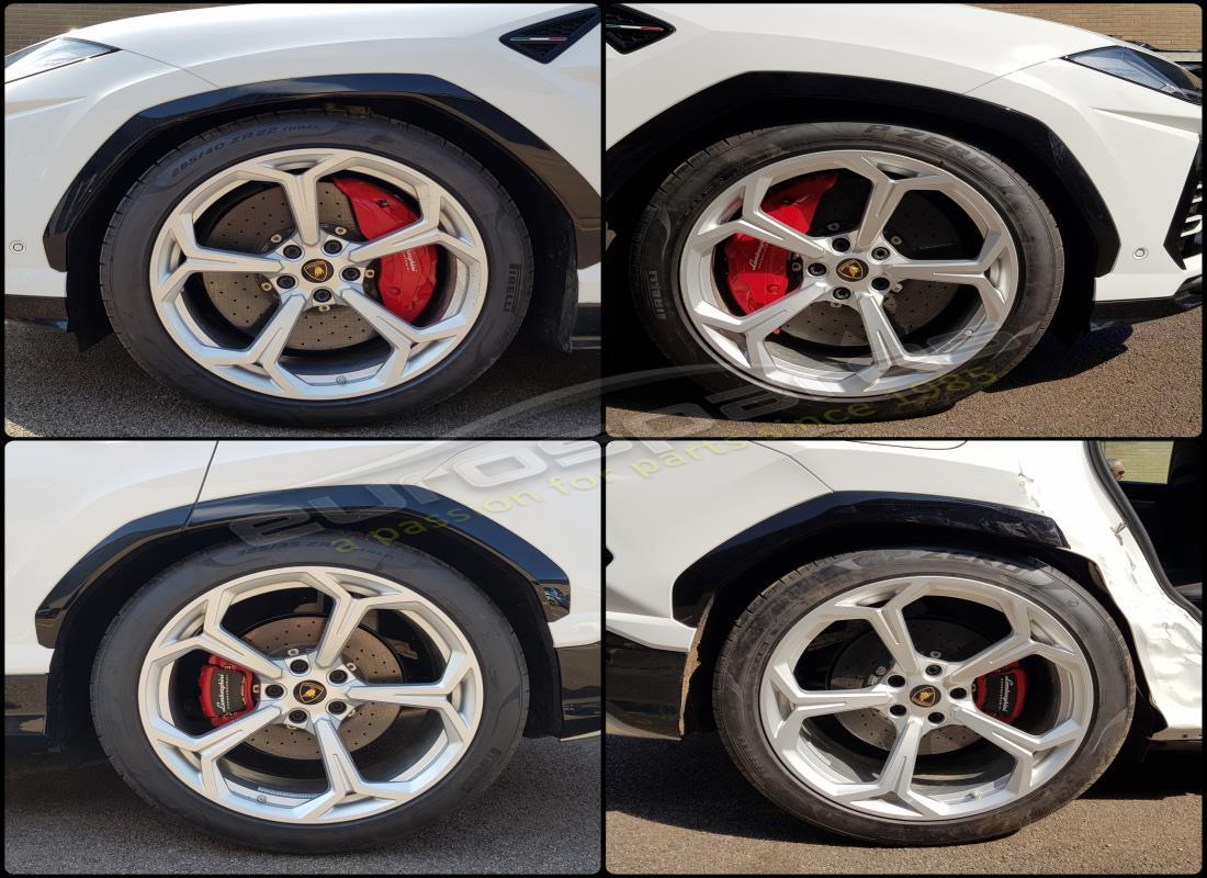 lamborghini urus (2019) con 200 miglia, in preparazione per lo smantellamento di #8