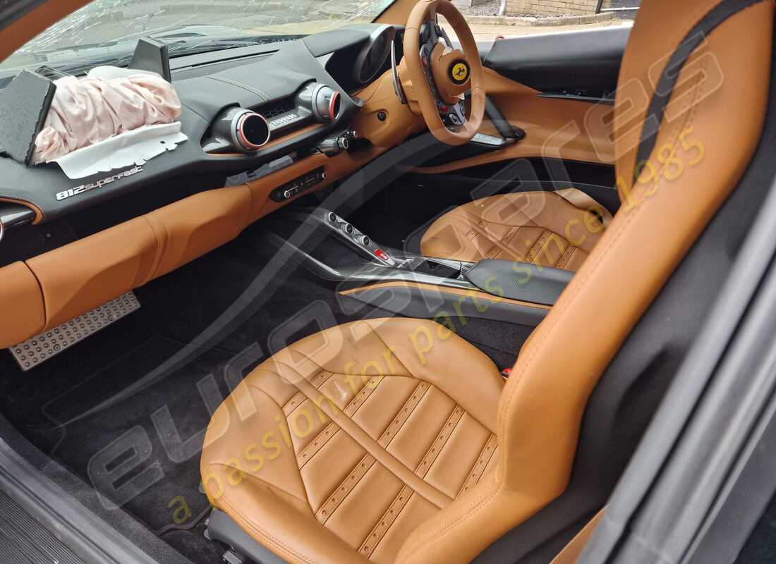 ferrari 812 superfast (rhd) con 4,073 miles, in preparazione per lo smantellamento di #10