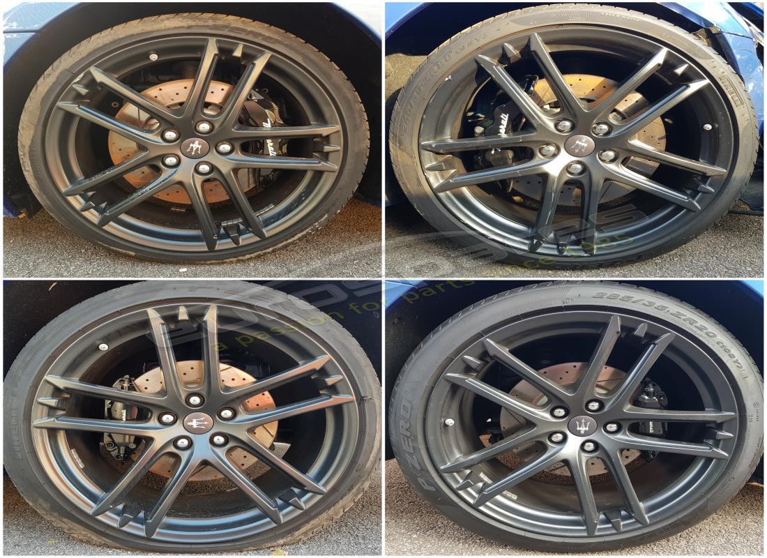 maserati granturismo s (2018) con 3,326 miles, in preparazione per lo smantellamento di #18
