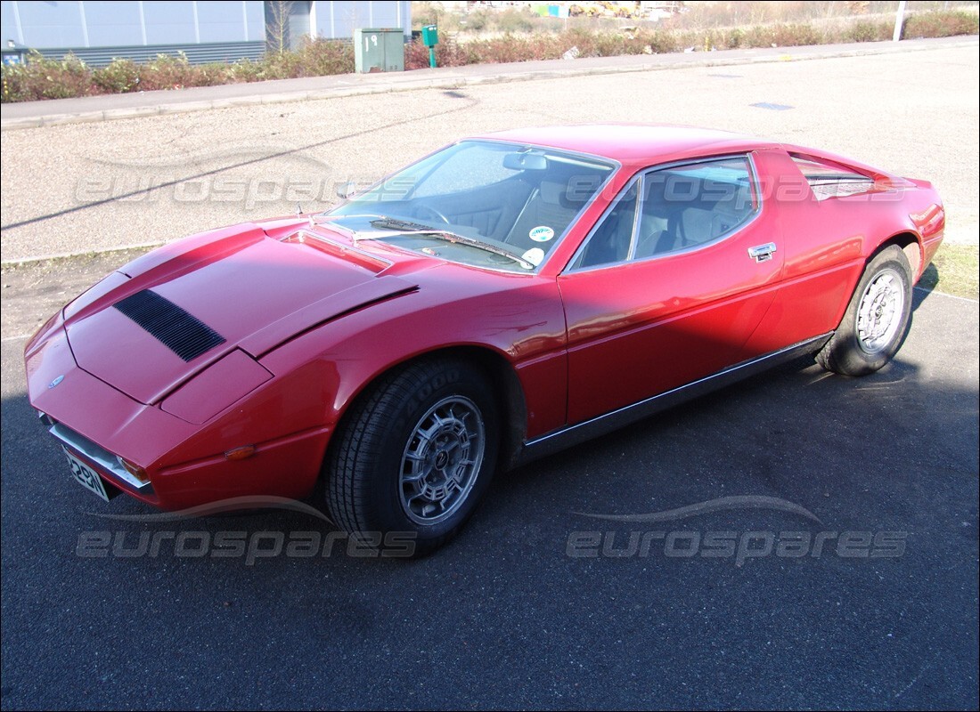 maserati merak 3.0 con 55,707 miles, in preparazione per lo smantellamento di #9