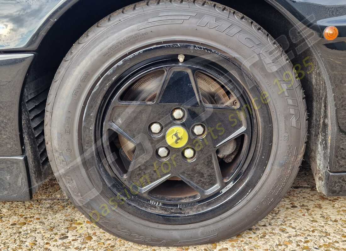 ferrari testarossa (1990) con 35,976 miles, in preparazione per lo smantellamento di #25