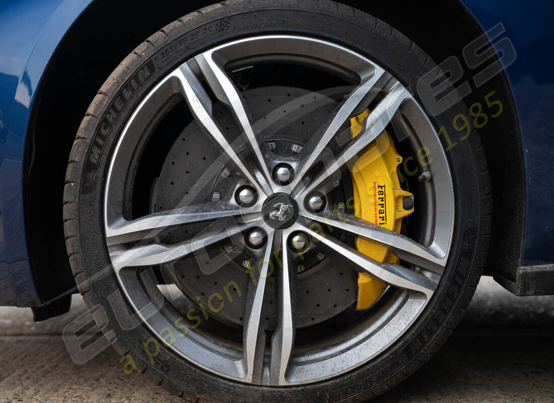 ferrari gtc4 lusso (rhd) con tbc, in preparazione per lo smantellamento di #31