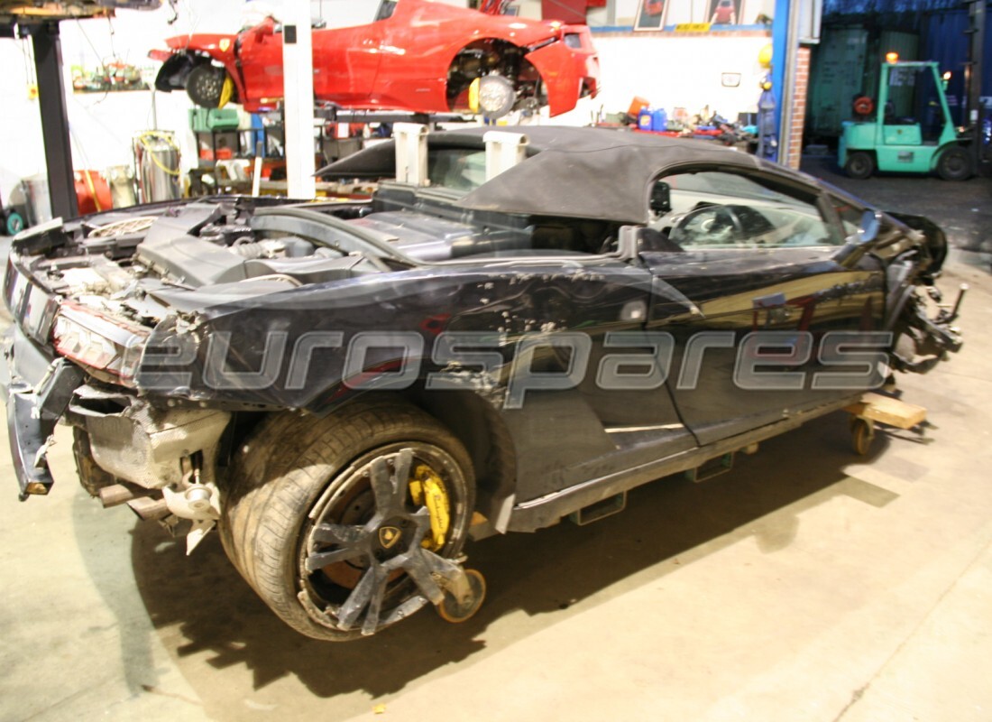 lamborghini lp560-4 spider (2010) con 32,026 miles, in preparazione per lo smantellamento di #3