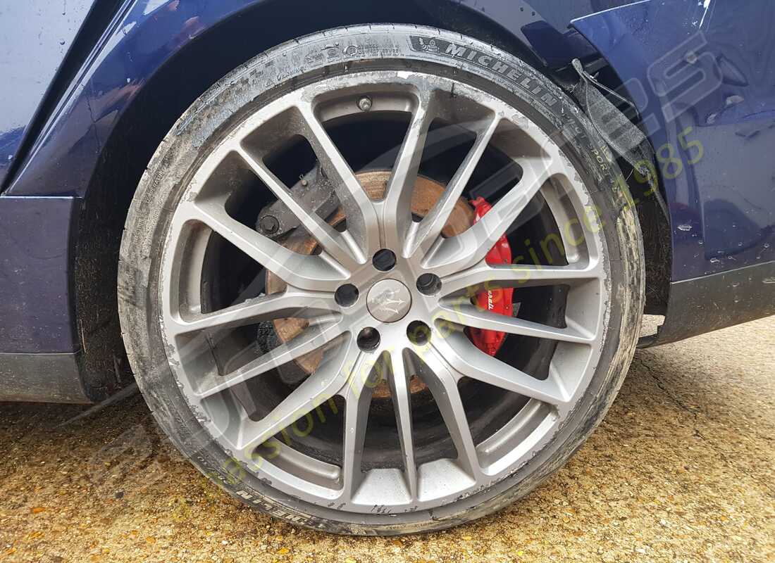 maserati ghibli (2016) con 46,772 miles, in preparazione per lo smantellamento di #16