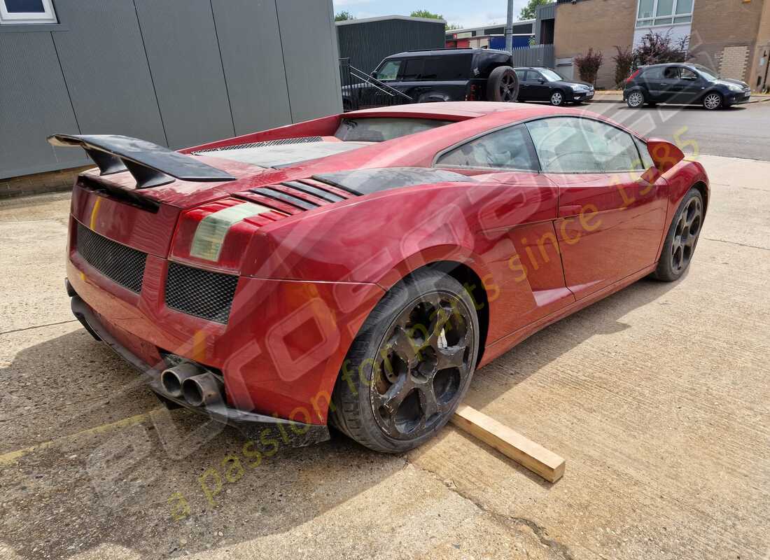 lamborghini gallardo coupe (2006) con 51,770 chilometri, in preparazione per lo smantellamento #5