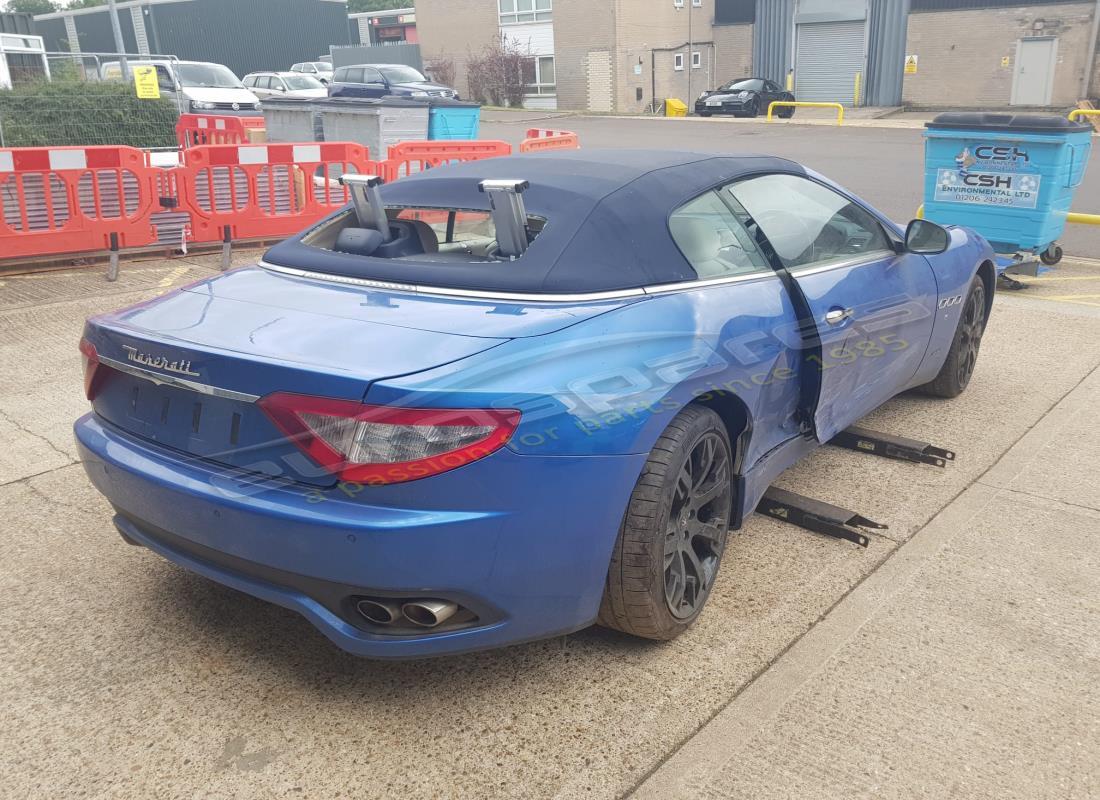 maserati grancabrio (2011) 4.7 con 53,231 miles, in preparazione per lo smantellamento di #5