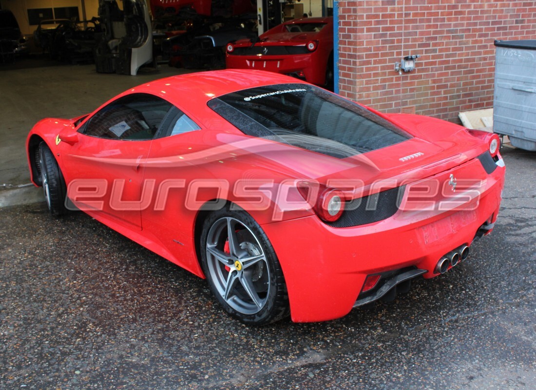 ferrari 458 italia (europe) con 42,651 chilometri, in preparazione per lo smantellamento #3