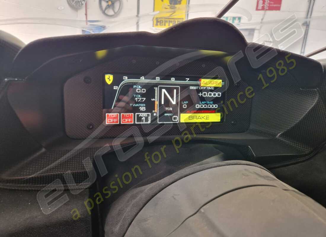 ferrari 488 challenge con 3,603 chilometri, in preparazione per lo smantellamento #12