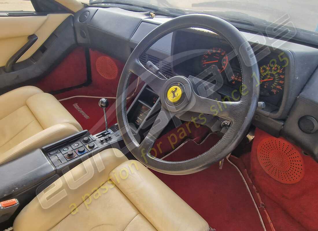 ferrari testarossa (1990) con 35,976 miles, in preparazione per lo smantellamento di #12