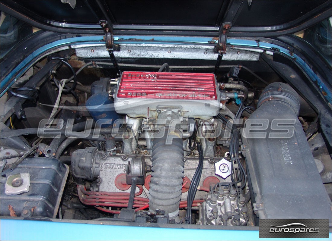 ferrari mondial 3.2 qv (1987) con 72,000 miles, in preparazione per lo smantellamento di #6