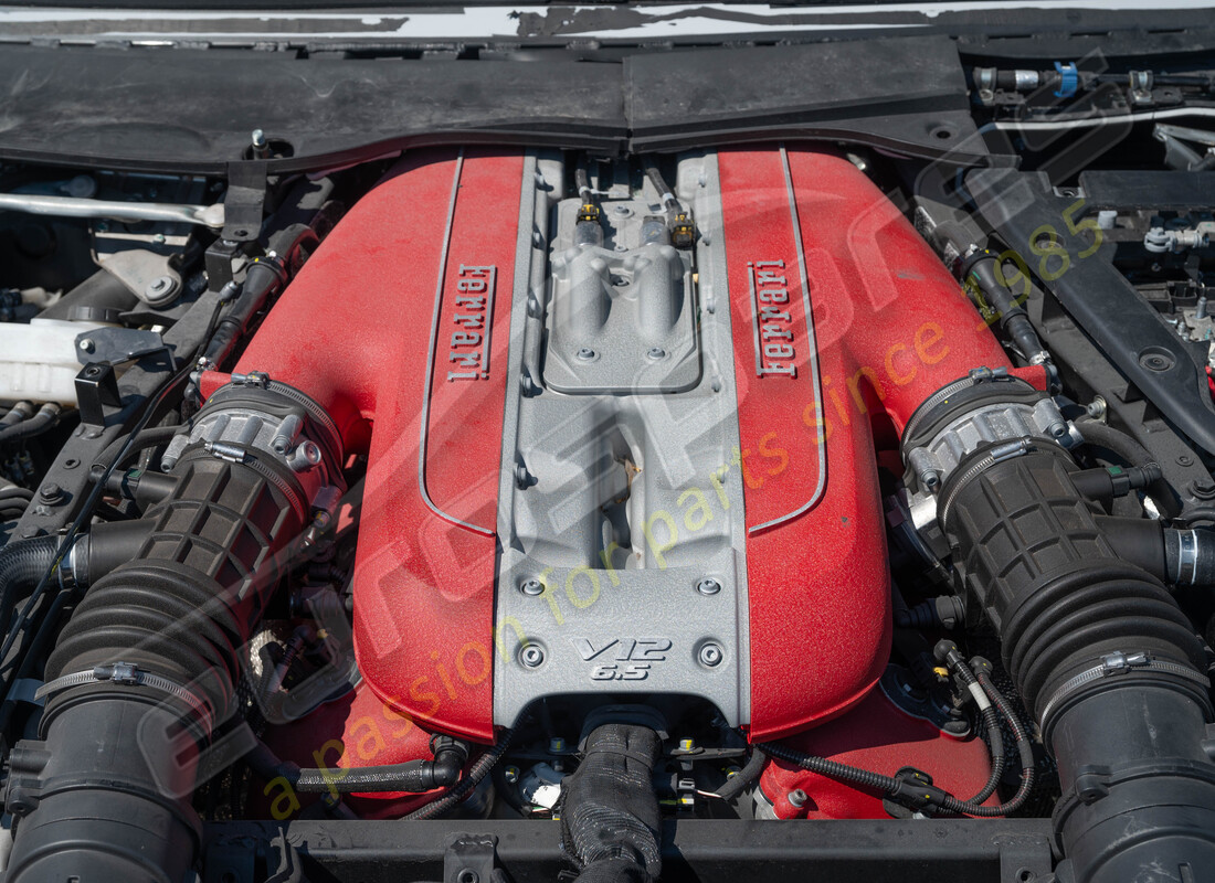 ferrari 812 gts con 620 miglia, in preparazione per lo smantellamento di #19