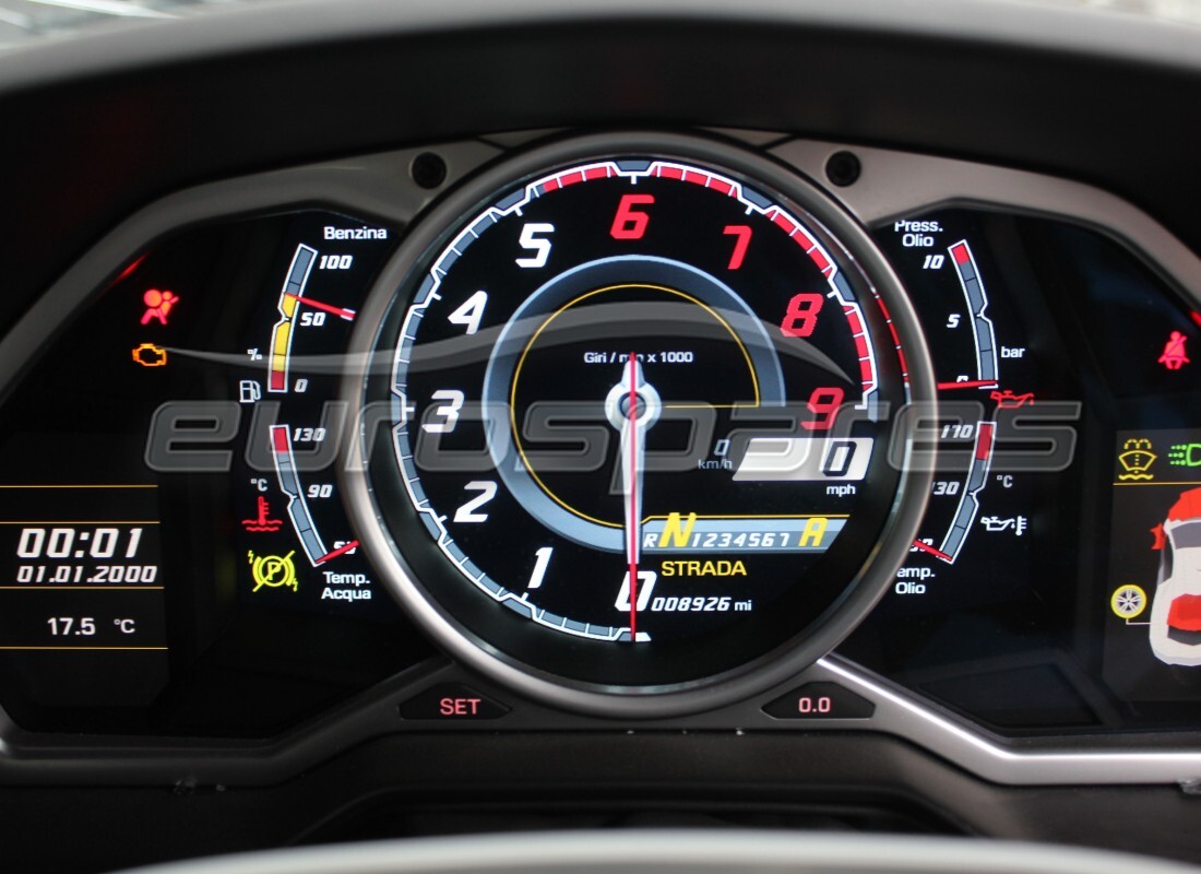 lamborghini lp700-4 coupe (2014) con 8,926 miles, in preparazione per lo smantellamento di #6