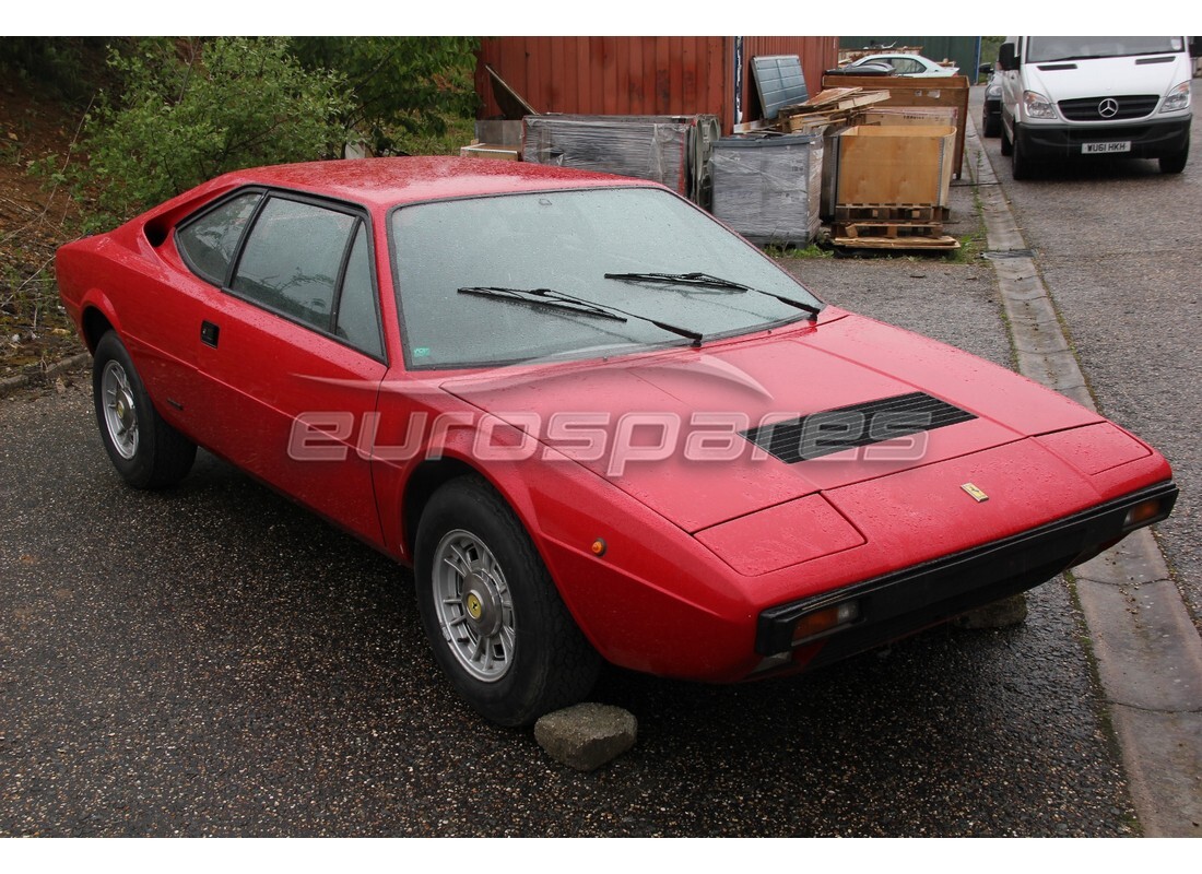 ferrari 308 gt4 dino (1976) con 4,173 chilometri, in preparazione per lo smantellamento #5