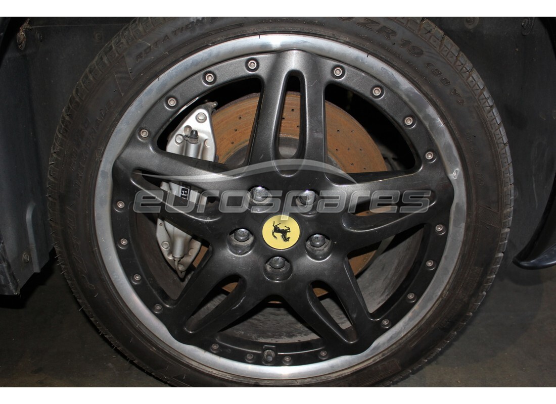 ferrari 612 scaglietti (europe) con 25,558 miles, in preparazione per lo smantellamento di #8