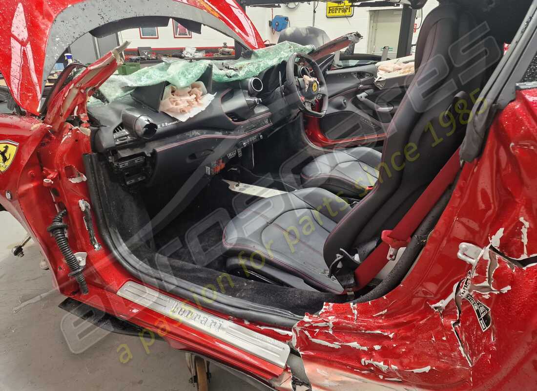 ferrari f8 tributo con 1,820 miles, in preparazione per lo smantellamento di #10