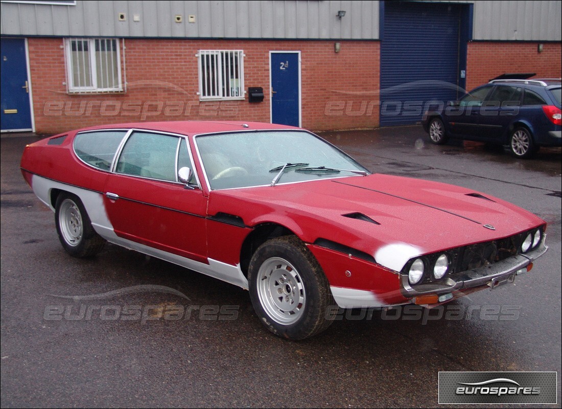 lamborghini espada con 57,416 miles, in preparazione per lo smantellamento di #3