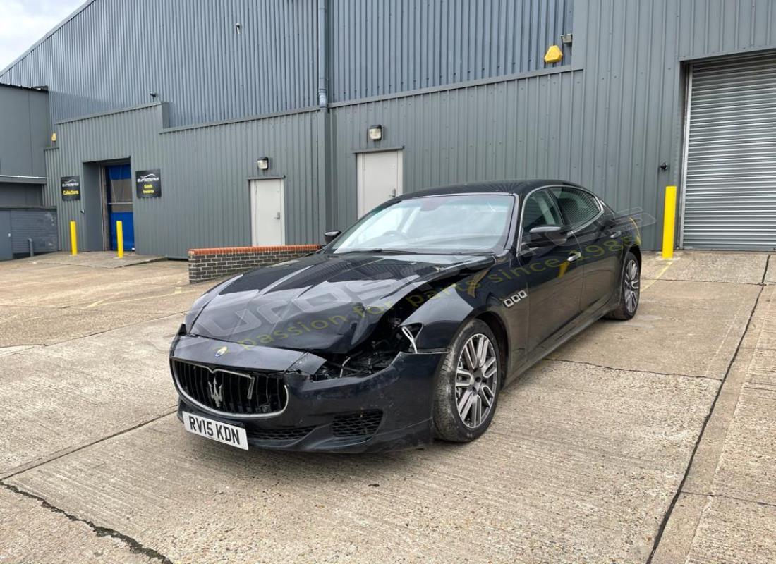 maserati qtp 3.0 tds v6 275hp (2015) in preparazione per lo smantellamento presso eurospares