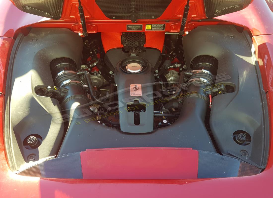 ferrari f8 spider con 940 miglia, in preparazione per lo smantellamento di #14