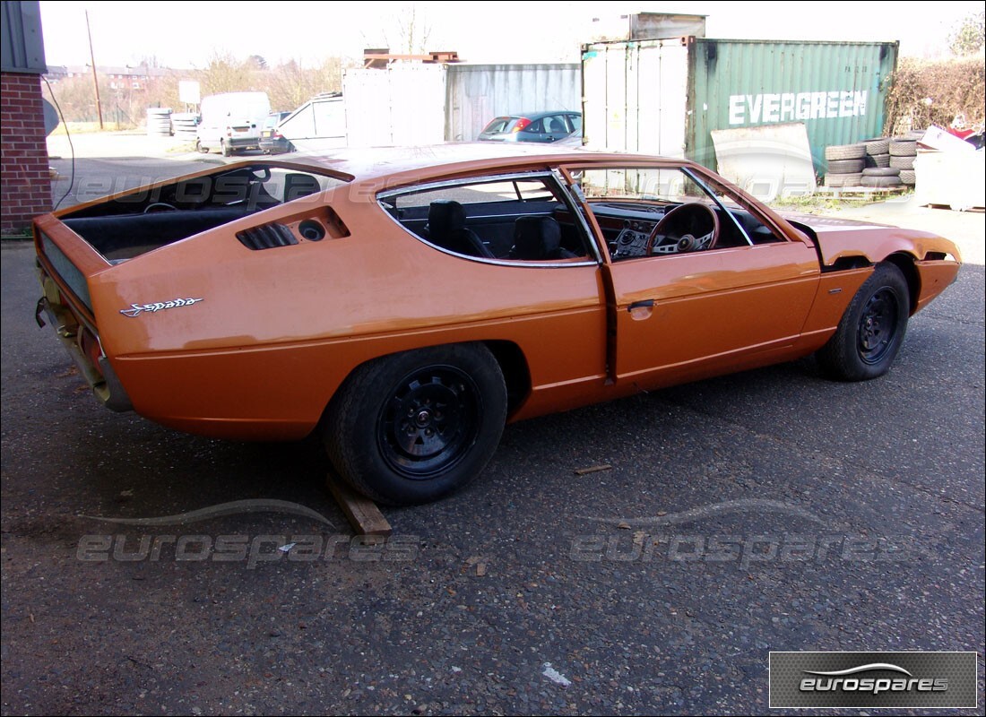 lamborghini espada con 44,000 miles, in preparazione per lo smantellamento di #6