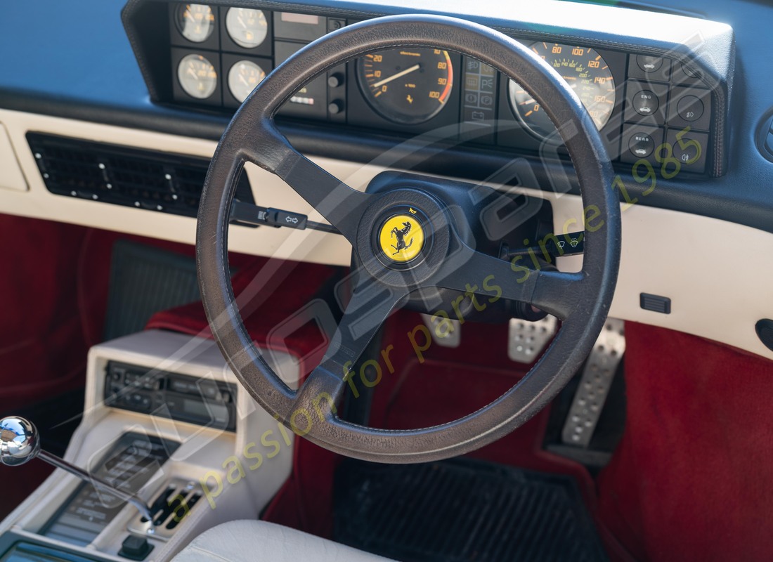 ferrari mondial 3.2 qv (1987) con 83223, in preparazione per lo smantellamento di #14