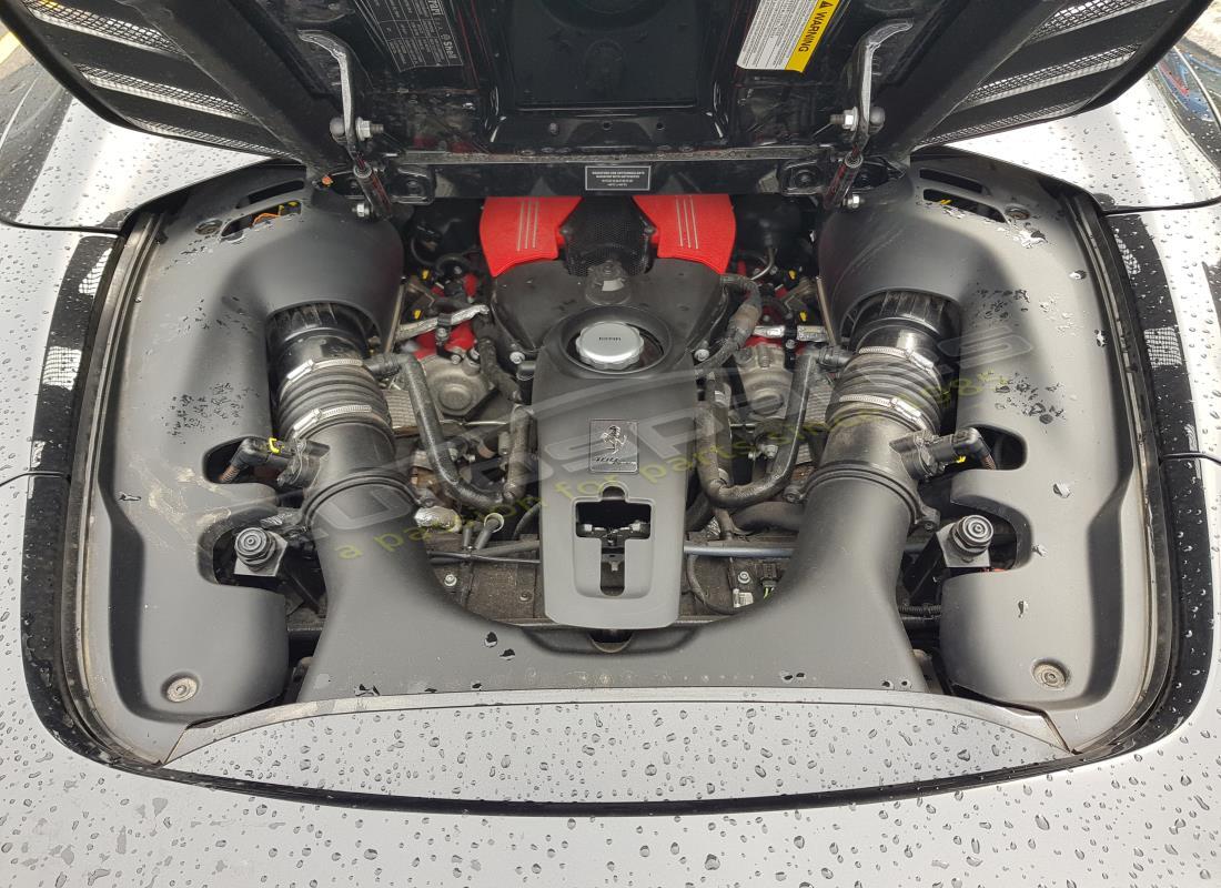 ferrari 488 spider (rhd) con 2,916 miles, in preparazione per lo smantellamento di #14