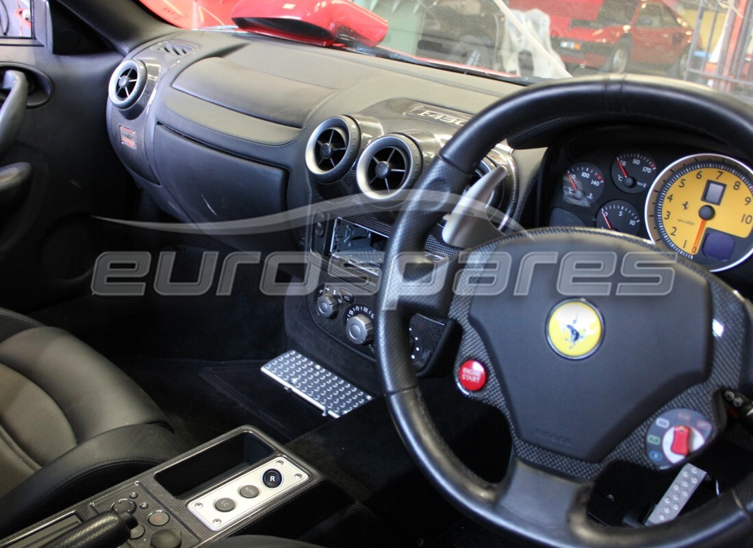 ferrari f430 spider (europe) con 15,744 miles, in preparazione per lo smantellamento di #7