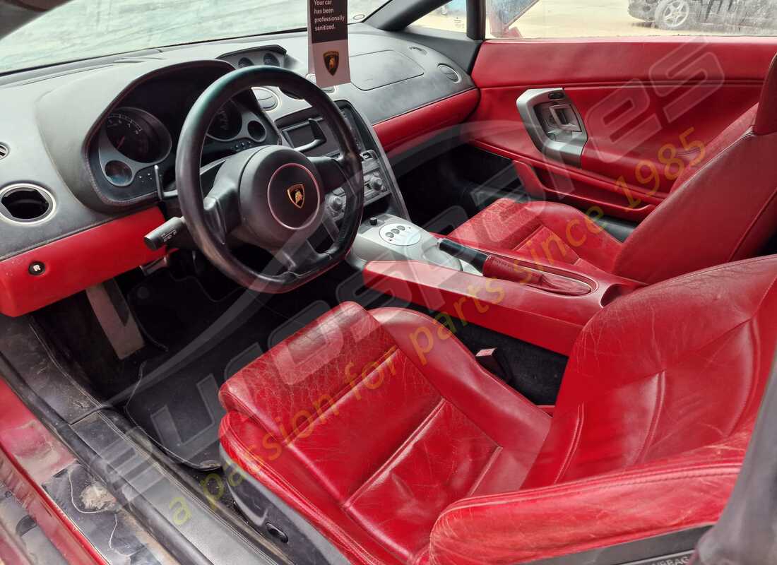 lamborghini gallardo coupe (2006) con 51,770 chilometri, in preparazione per lo smantellamento #10