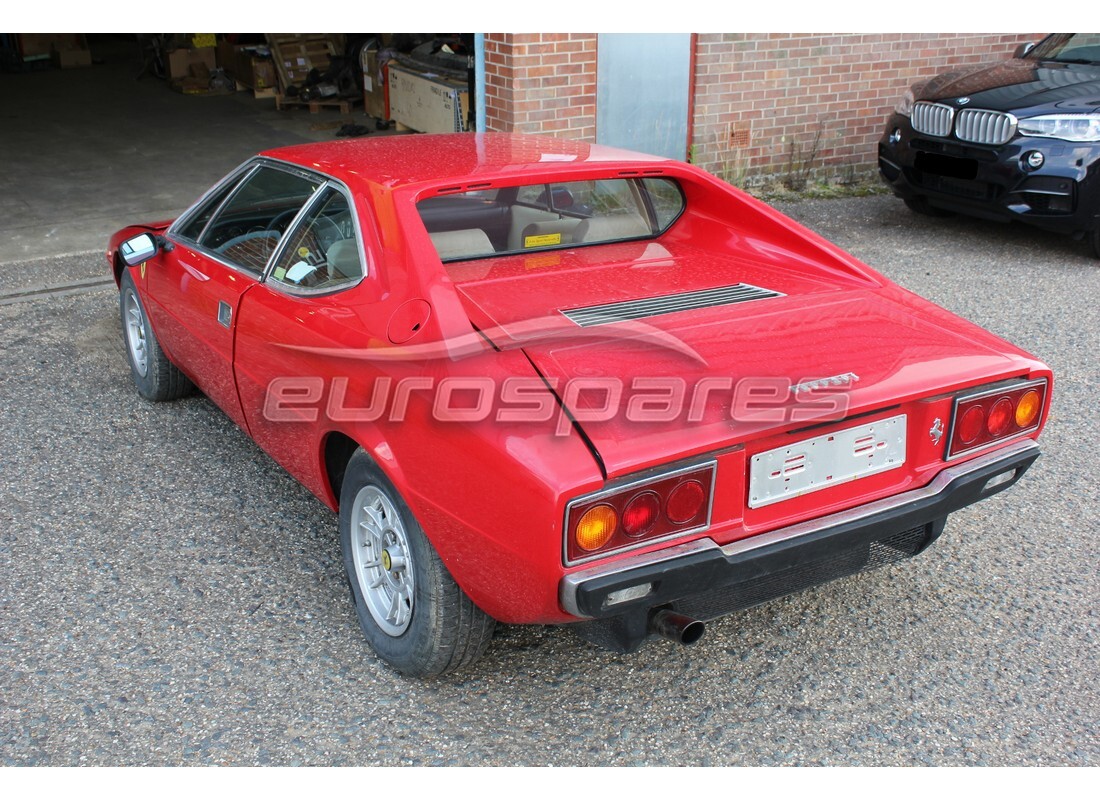 ferrari 208 gt4 dino (1975) con 25,066 chilometri, in preparazione per lo smantellamento #5