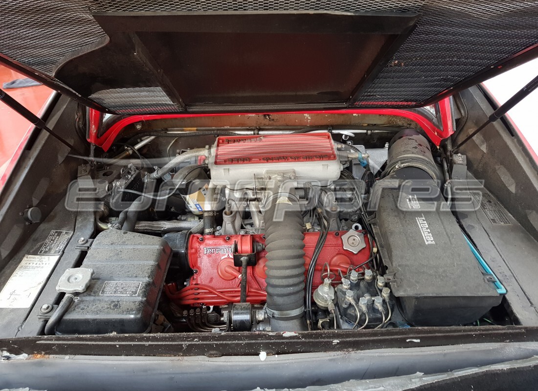 ferrari 328 (1988) con 29,660 chilometri, in preparazione per lo smantellamento #8