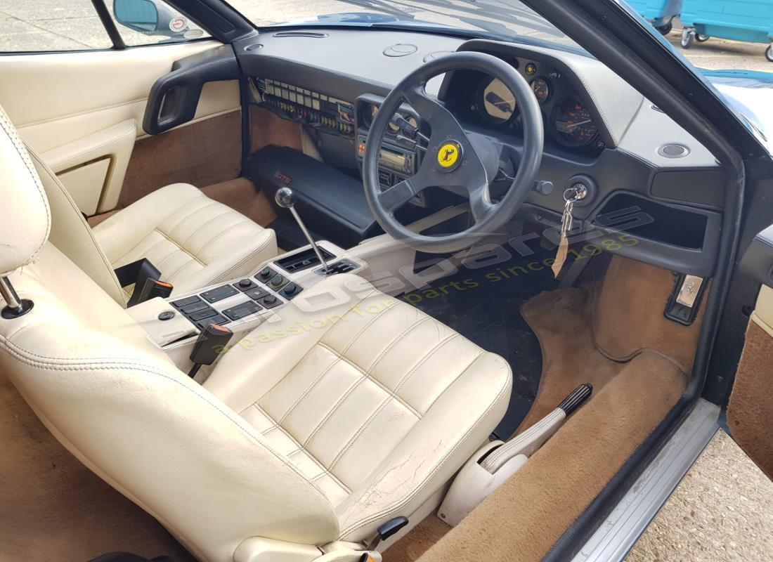 ferrari 328 (1988) con 66,645 miles, in preparazione per lo smantellamento di #9