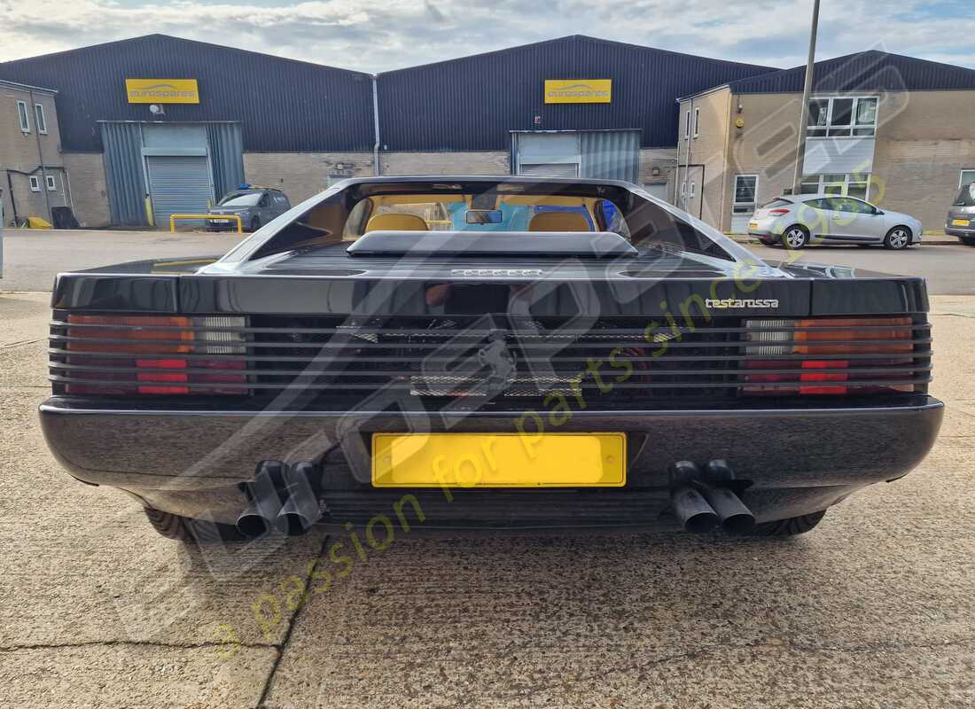ferrari testarossa (1990) con 35,976 miles, in preparazione per lo smantellamento di #4