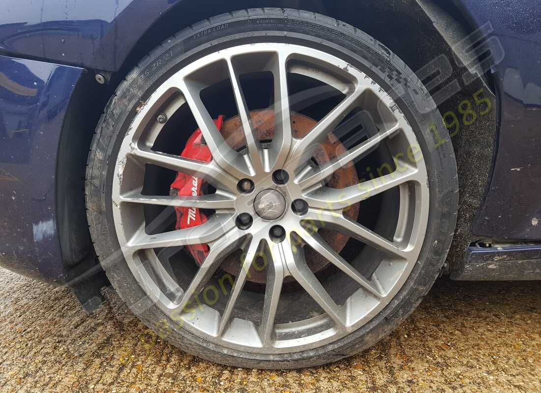 maserati ghibli (2016) con 46,772 miles, in preparazione per lo smantellamento di #17
