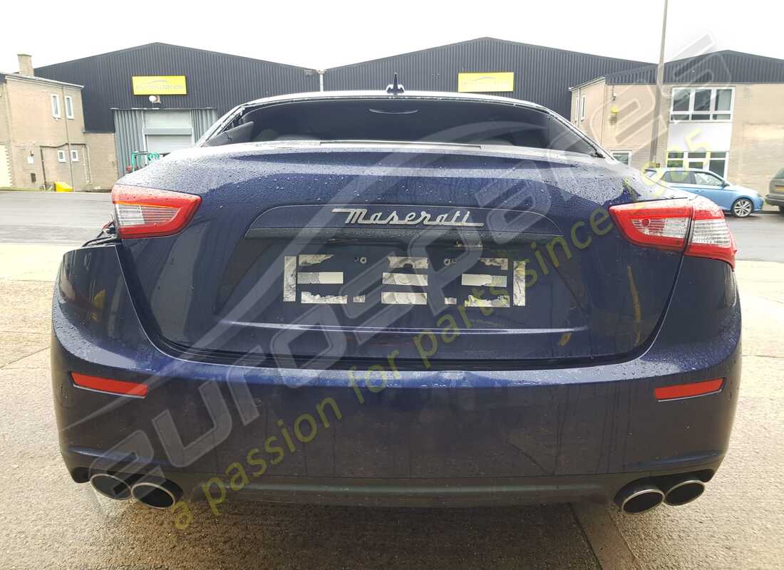 maserati ghibli (2016) con 46,772 miles, in preparazione per lo smantellamento di #4