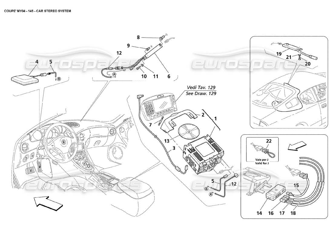 diagramma della parte contenente il codice parte 8191763