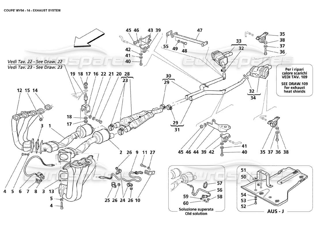 diagramma della parte contenente il codice parte 205420