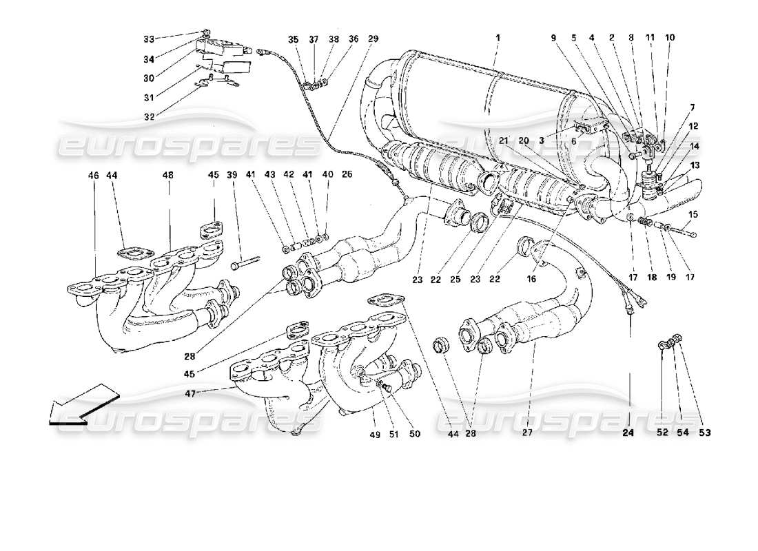 diagramma della parte contenente il codice parte 150043