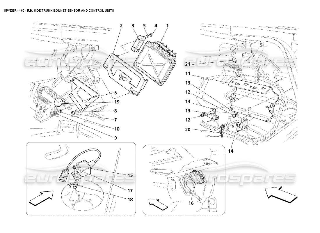 diagramma della parte contenente il codice parte 196833