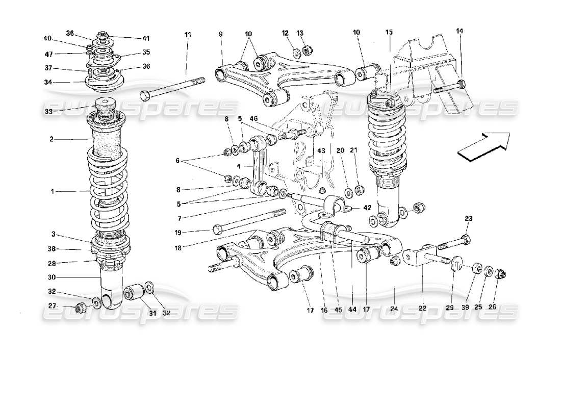 diagramma della parte contenente il codice parte 124338