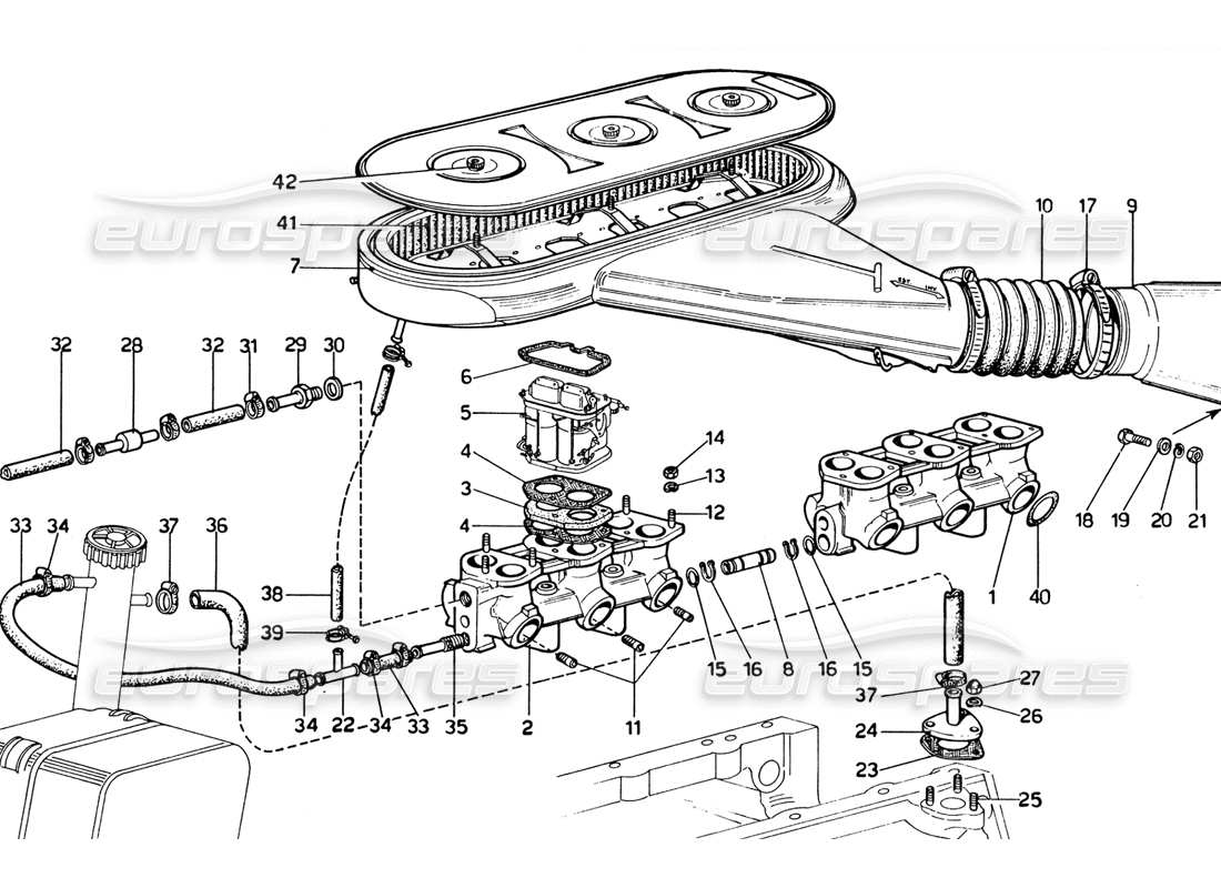 part diagram containing part number aa 1 8e