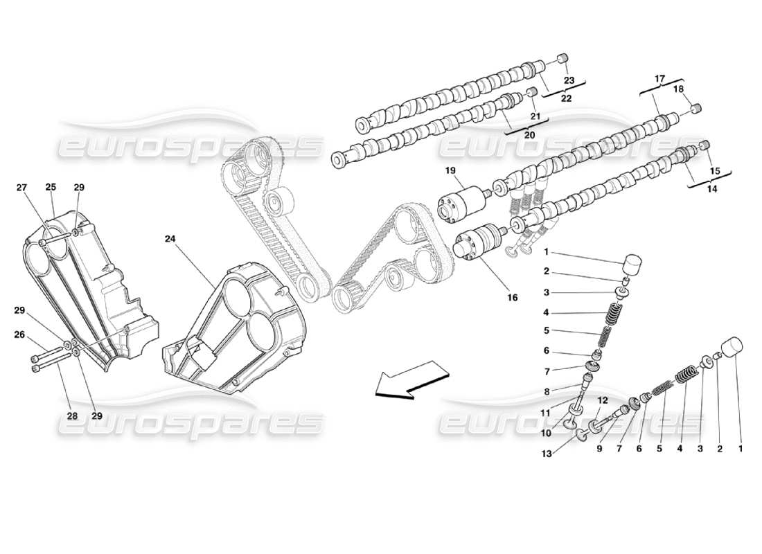 diagramma della parte contenente il codice parte 206079